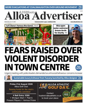 Cover of Alloa Advertiser