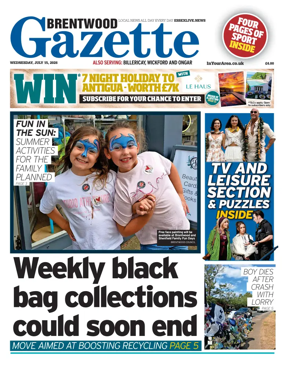 Cover of Brentwood Gazette