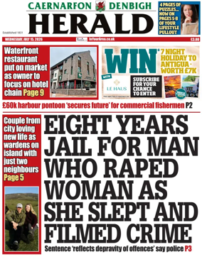 Cover of Caernarfon Herald