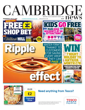 Cover of Cambridge News