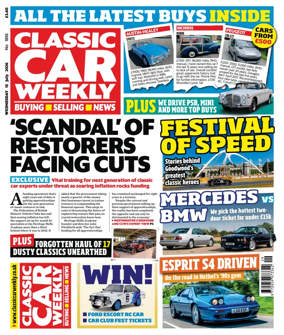 Cover of Classic Car Weekly (UK)