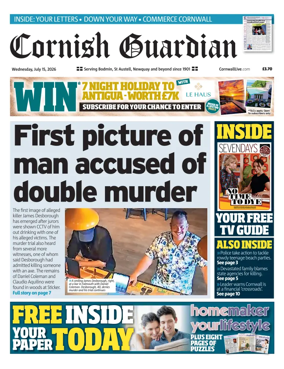 Cover of Cornish Guardian (Newquay & the North Coast)