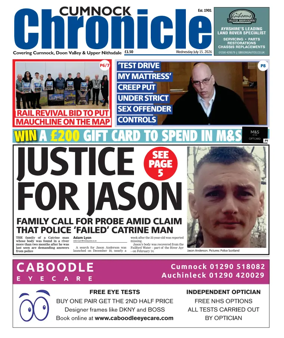 Cover of Cumnock Chronicle