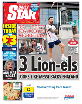 Cover of Daily Star