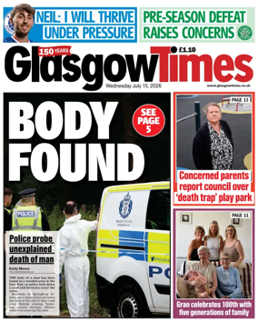 Cover of Glasgow Times