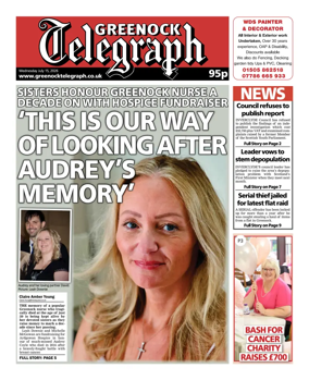 Cover of Greenock Telegraph