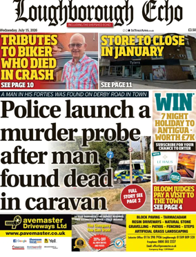 Cover of Loughborough Echo