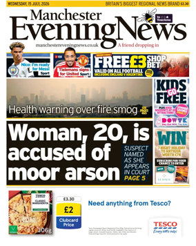 Cover of Manchester Evening News