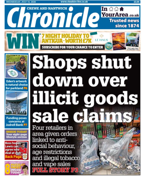 Cover of Nantwich Chronicle