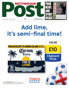 Cover of Nottingham Post