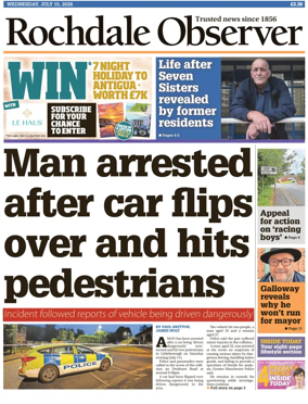 Cover of Rochdale Observer