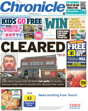 Cover of The Chronicle (UK)