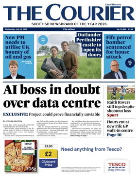 Cover of The Courier & Advertiser (Fife Edition)