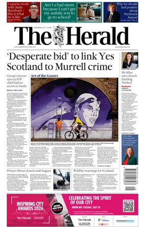 Cover of The Herald (Scotland)