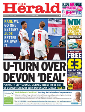 Cover of The Plymouth Herald