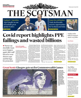 Cover of The Scotsman