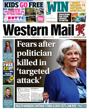 Cover of Western Mail