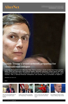Cover of AlterNet