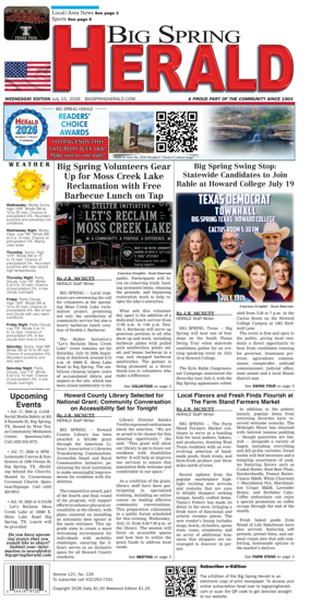 Cover of Big Spring Herald