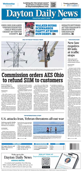 Cover of Dayton Daily News