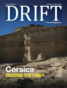 Cover of DRIFT Travel magazine
