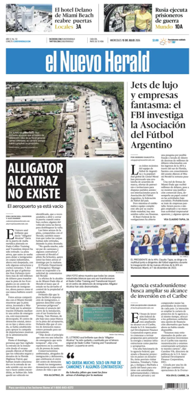 Cover of El Nuevo Herald