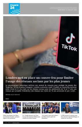 Cover of France 24 FR - Compiled Edition