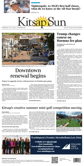 Cover of Kitsap Sun