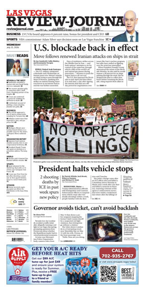 Cover of Las Vegas Review-Journal