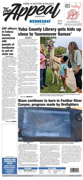 Cover of Marysville Appeal-Democrat
