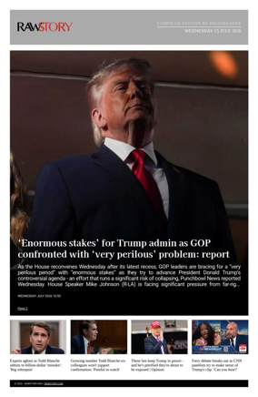Cover of Raw Story