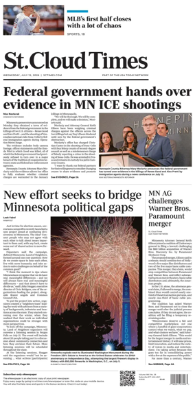 Cover of St. Cloud Times