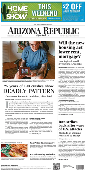 Cover of The Arizona Republic