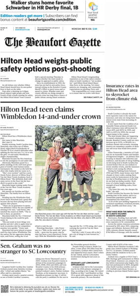 Cover of The Beaufort Gazette