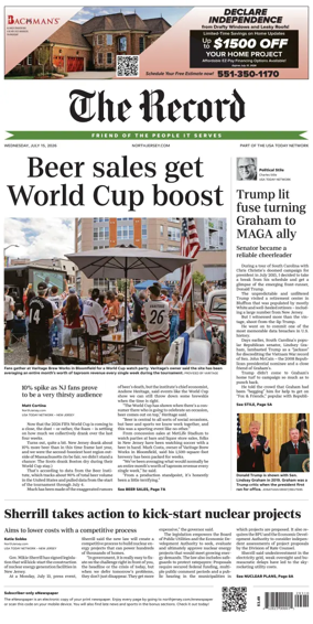 Cover of The Bergen Record