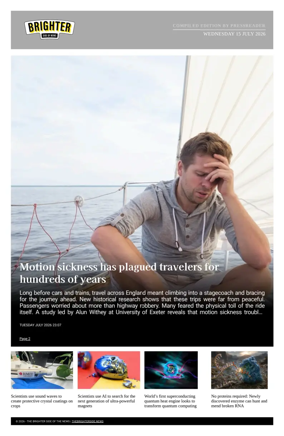 Cover of The Brighter Side of News