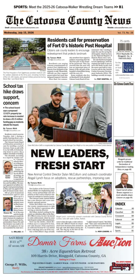 Cover of The Catoosa County News