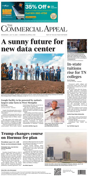 Cover of The Commercial Appeal
