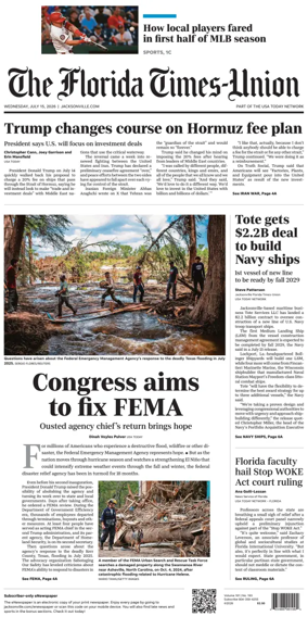 Cover of The Florida Times-Union
