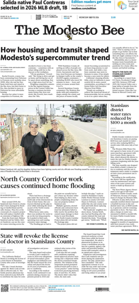 Cover of The Modesto Bee