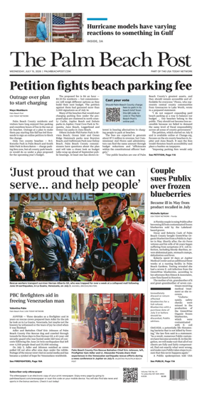 Cover of The Palm Beach Post
