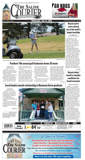 Cover of The Saline Courier