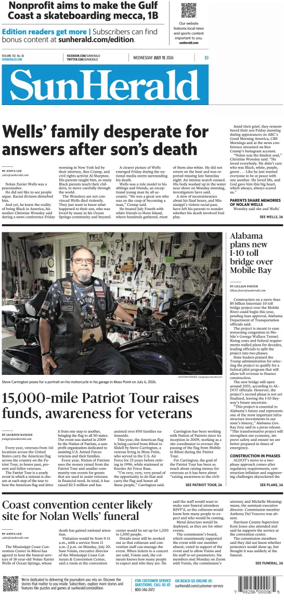 Cover of The Sun Herald