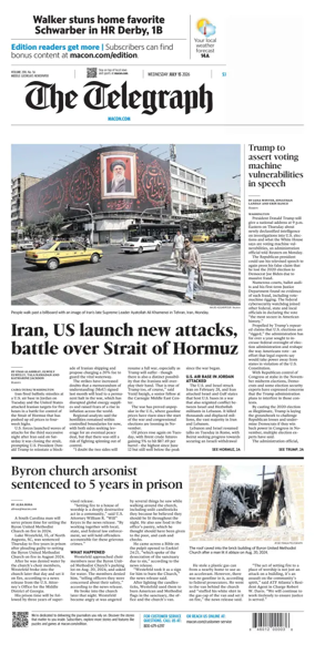 Cover of The Telegraph (Macon)