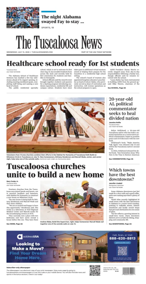 Cover of The Tuscaloosa News