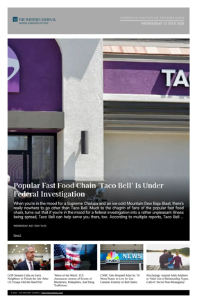 Cover of The Western Journal
