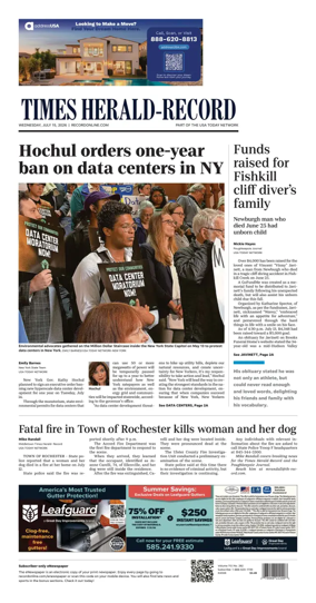 Cover of Times Herald-Record