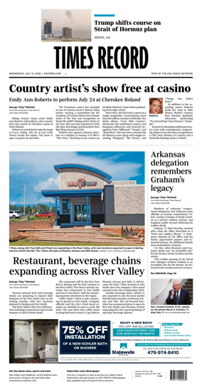 Cover of Times Record (Ft. Smith Southwest)
