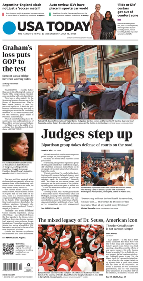 Cover of USA TODAY US Edition