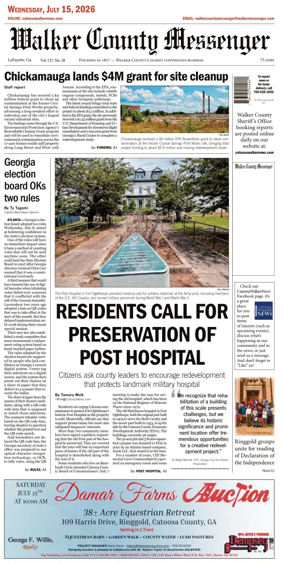 Cover of Walker County Messenger
